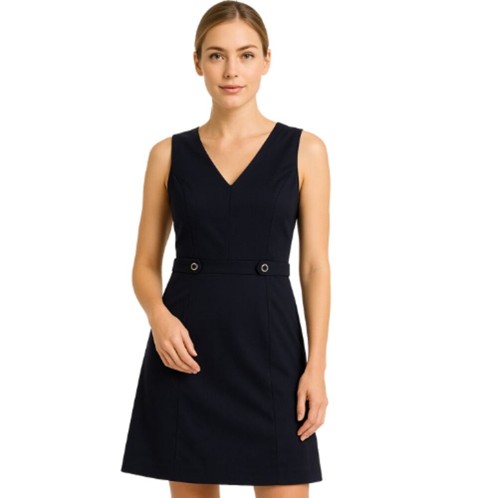 White House Black Market Sleeveless Sheath Dress in Black – EUC Size 2